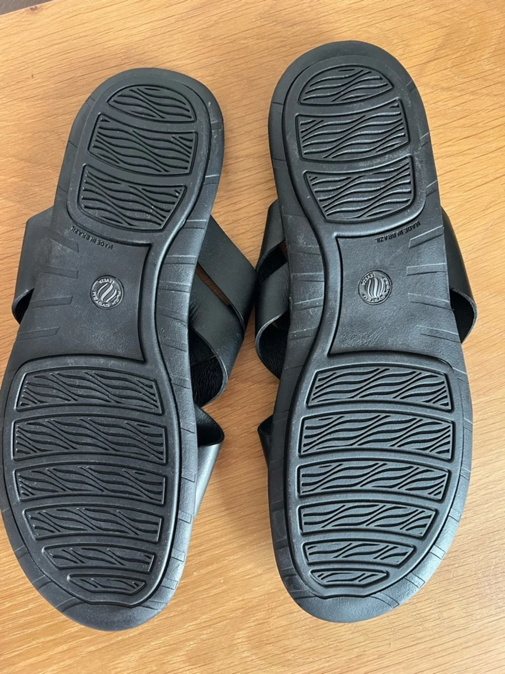 Nordstrom Rack Men’s Leather Slides Size 12 M